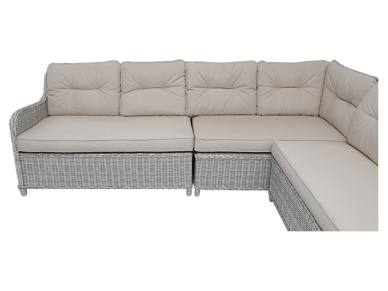 Rattan dining set sofa, outdoor furniture  YQR-495B