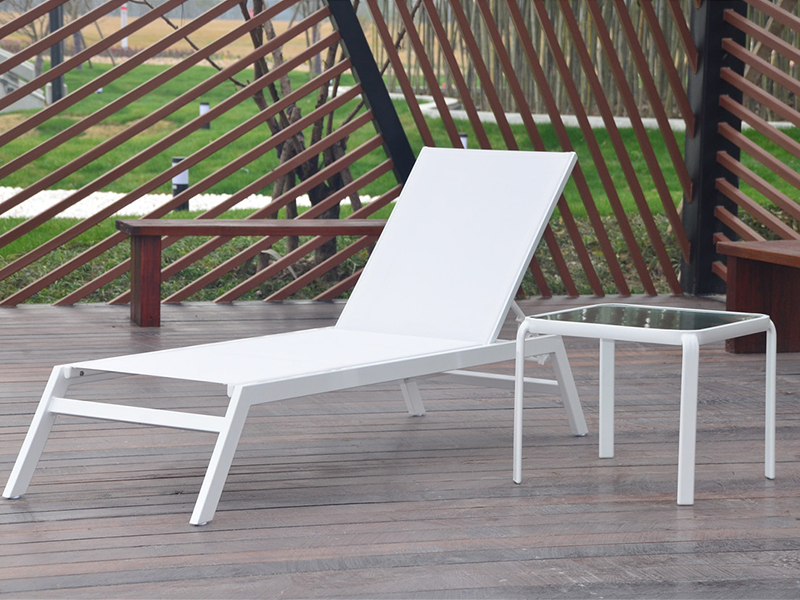 stackable aluminum frame lounge, outdoor furniture, outdoor relax lounge YQ-TB-506