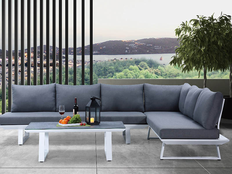 Aluminum Series Sofa Set YQA-2730A